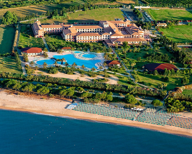 Club Hotel Marina Beach in Orosei, Olbia,Sardinien Außenaufnahme