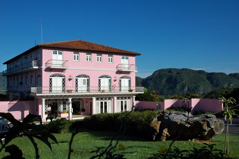 Horizontes Los Jazmines in Viñales, Havanna Terasse