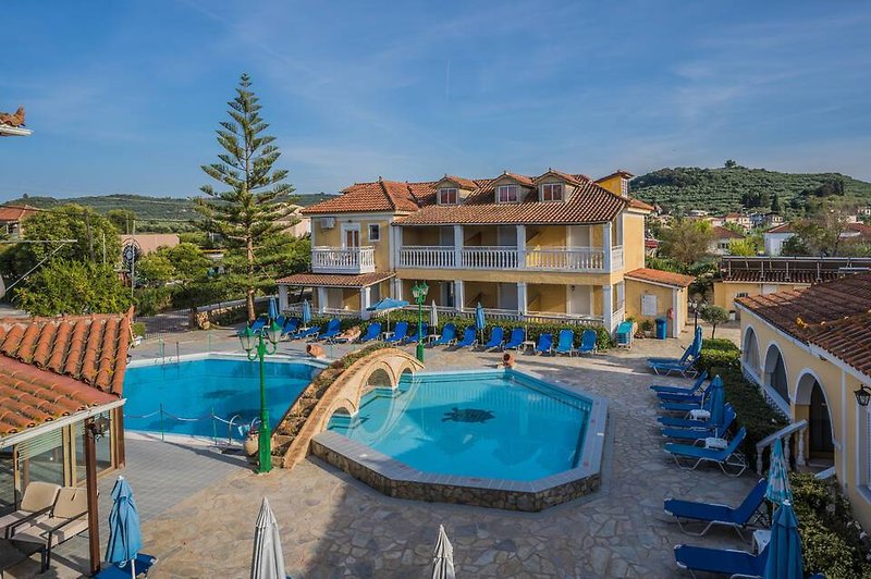 Elpida Hotel in Alikanas, Zakynthos Pool