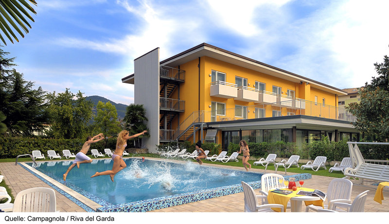 Hotel Campagnola in Riva del Garda, Verona Außenaufnahme