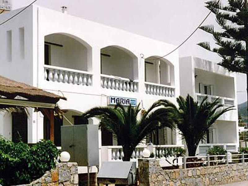 Maria Hotel und Marias Family Hotel in Sisi, Heraklion (Kreta) Außenaufnahme