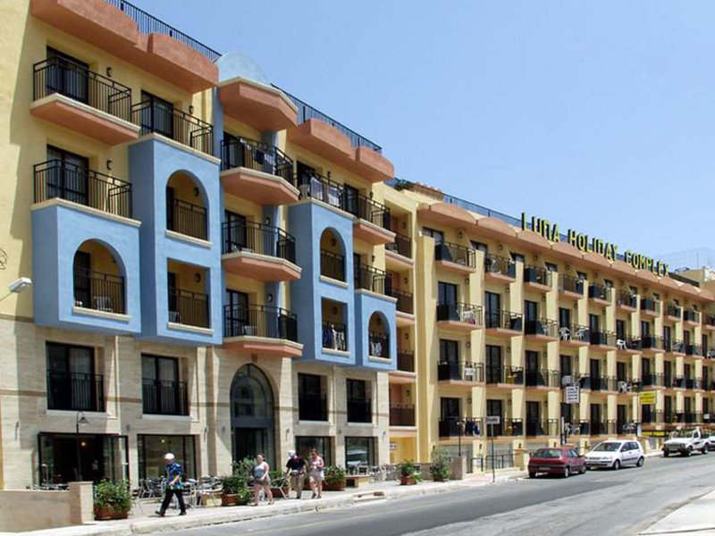 Luna Holiday Complex in Mellieha, Malta Außenaufnahme