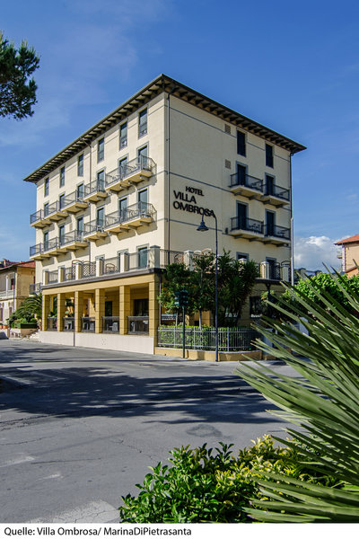 Villa Ombrosa in Marina di Pietrasanta, Florenz Außenaufnahme