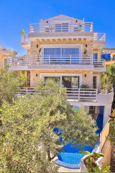 Saray Suites Hotel in Kalkan, Dalaman Außenaufnahme