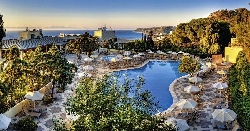 Rhodes Bay Hotel & Spa in Ixia, Rhodos Pool