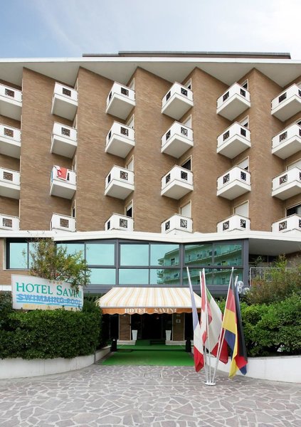 Hotel Savini in Milano Marittima, Rimini Außenaufnahme