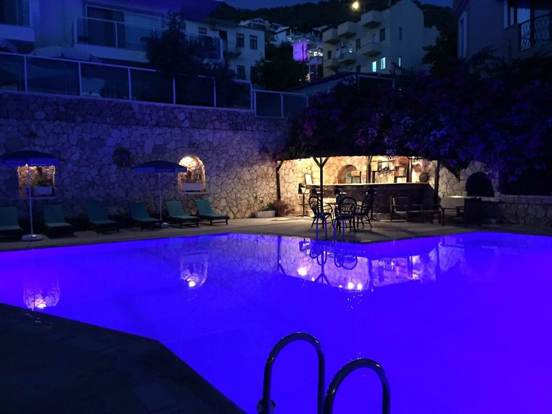 Sevgi in Kalkan, Dalaman Außenaufnahme