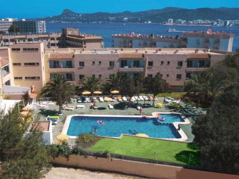 Apartamentos Sol Bay in Sant Antoni de Portmany, Ibiza Außenaufnahme