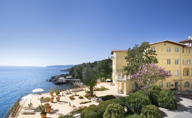 Remisens Villa Belvedere in Lovran, Rijeka (Kroatien) Strand