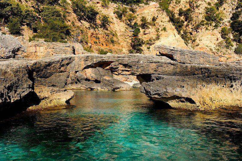 Hotel Brancamaria in Cala Gonone, Olbia,Sardinien Landschaft