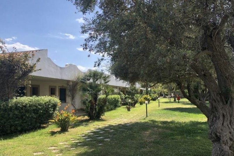 Valle di Mare Resort in Syrakus, Catania Garten