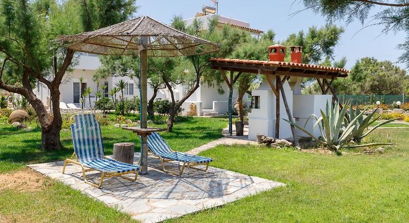 Zefyros Apartments in Kissamos, Chania (Kreta) Garten