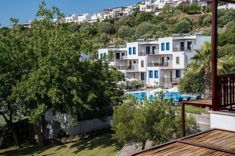 Dorman Suites Hotel in Bitez, Bodrum Außenaufnahme