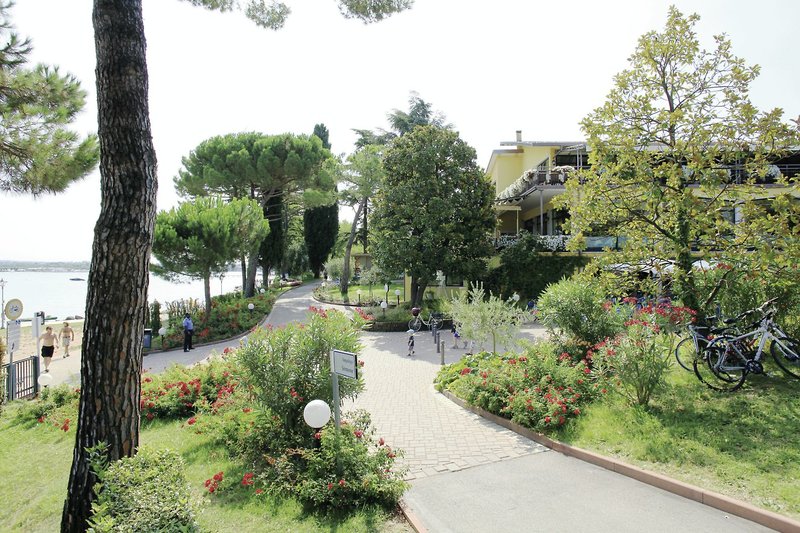 Campeggio Bella Italia in Peschiera del Garda, Verona Garten