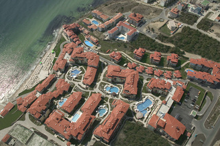 Garden of Eden Apartments in Sweti Wlas, Burgas Luftaufnahme