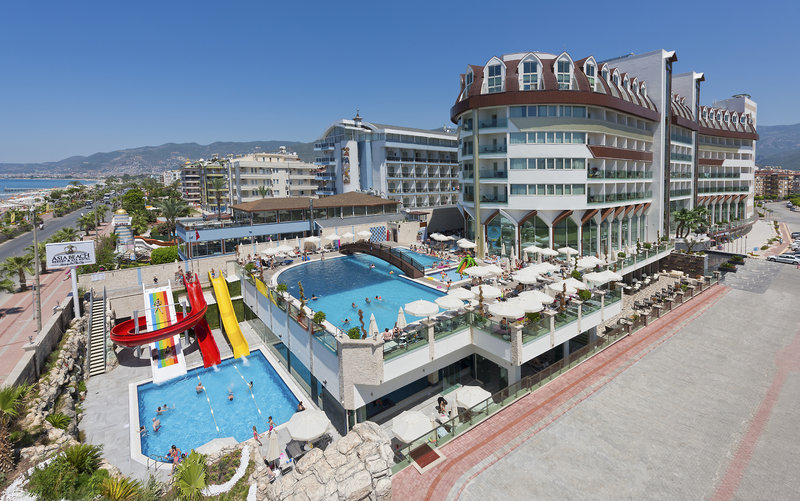 Asia Beach Resort Hotel & Spa in Alanya, Antalya Außenaufnahme