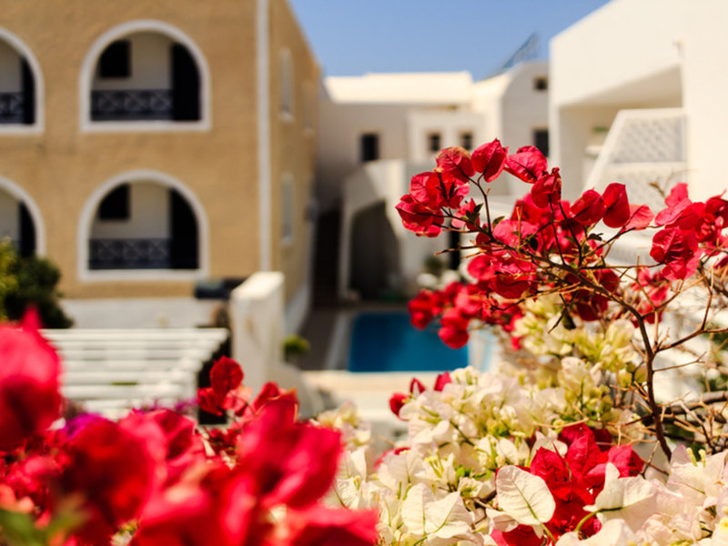 Villa Vergina in Perissa, Santorini Außenaufnahme