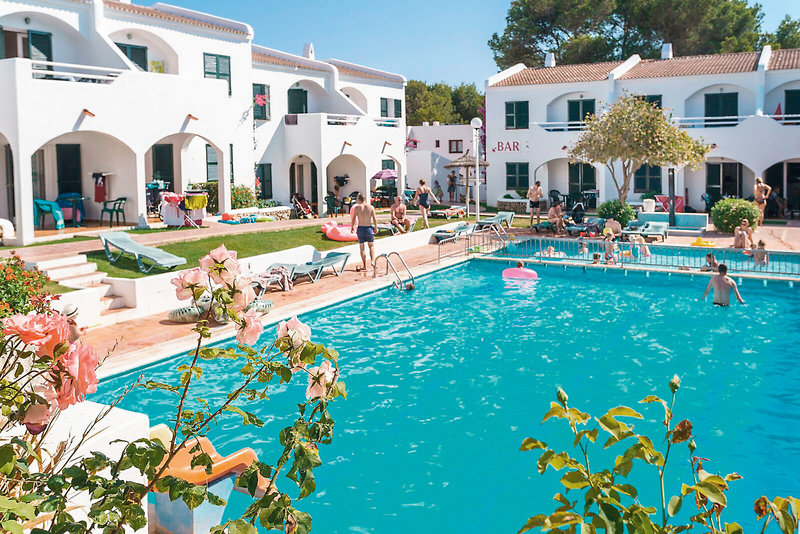 Hotel Apartamentos Playa Parc in Son Parc, Menorca (Mahon) Außenaufnahme