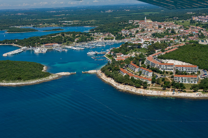 Resort Belvedere Hotel in Vrsar, Pula (Kroatien) Außenaufnahme