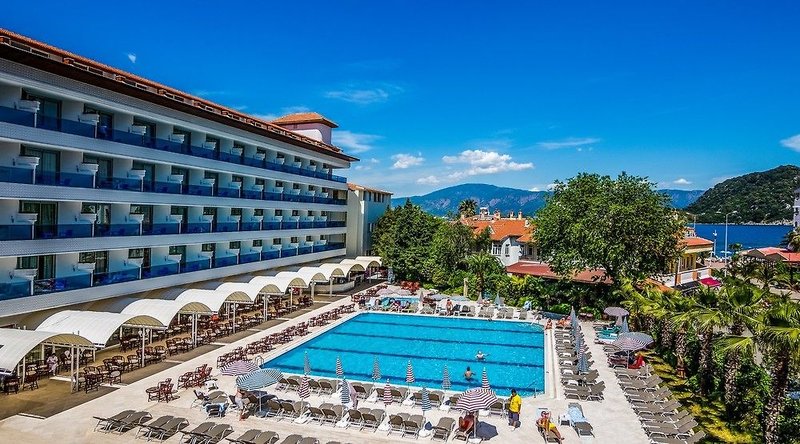 L'Etoile Beach Hotel in Içmeler, Dalaman Außenaufnahme