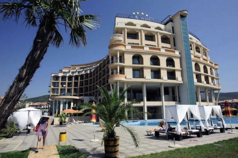 Grand Hotel Sveti Vlas in Sweti Wlas, Burgas Außenaufnahme