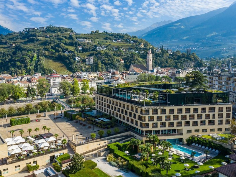 Hotel Terme Meran in Meran, Außenaufnahme