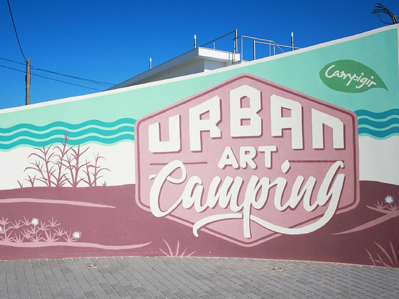 Urban Art Camping By Campigir in Peniche, Lissabon Außenaufnahme