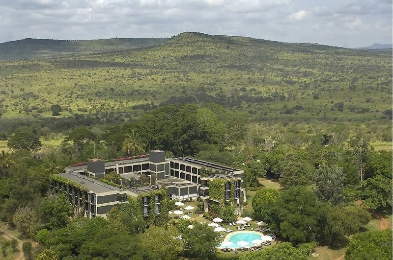 Taita Hills Safari Resort & Spa in Tsavo-West-Nationalpark, Mombasa (Kenia) Außenaufnahme