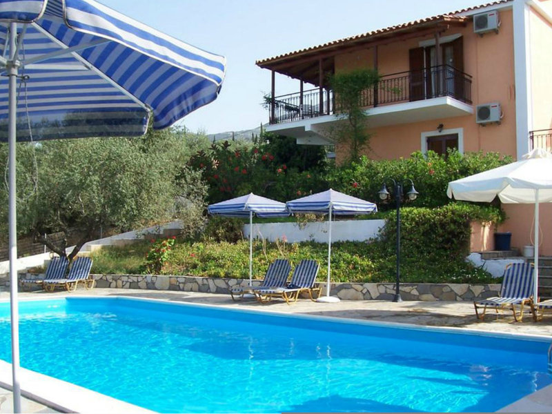 Manolia Studios in Mousata, Kefalonia Pool