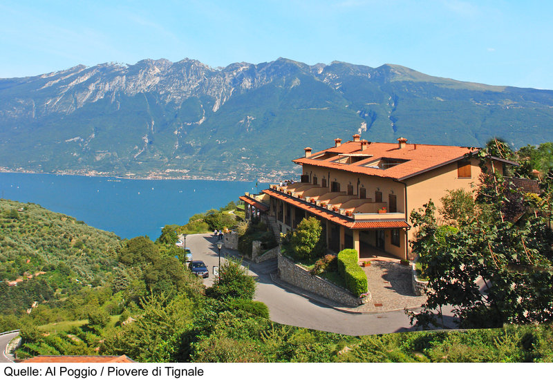 Hotel Garni Al Poggio in Tignale, Verona Außenaufnahme