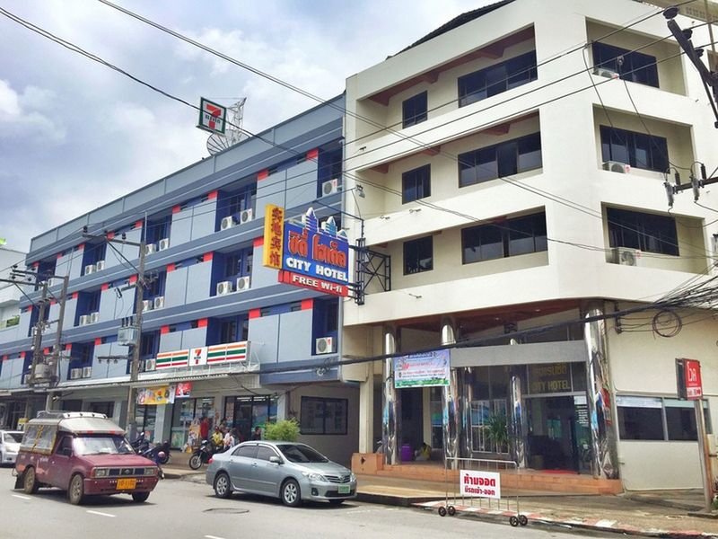 City Hotel in Krabi Stadt, Krabi (Thailand) Außenaufnahme