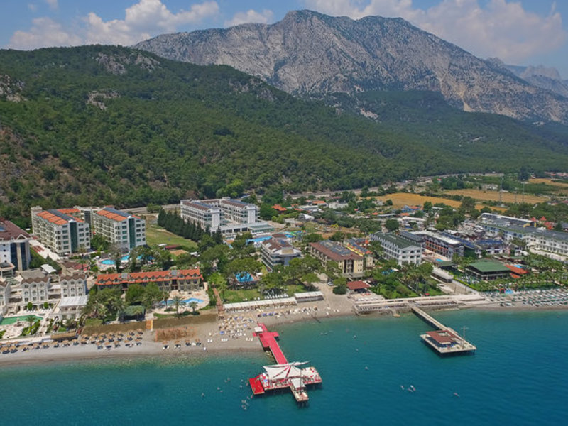 Dosinia Luxury Resort in Beldibi, Antalya Landschaft