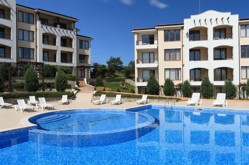 Black Sea View Apartments in Rawda, Burgas Pool