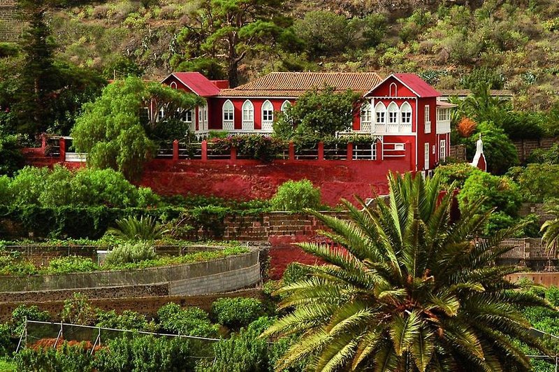 Hotel Rural Finca Las Longueras in Agaete, Gran Canaria Garten