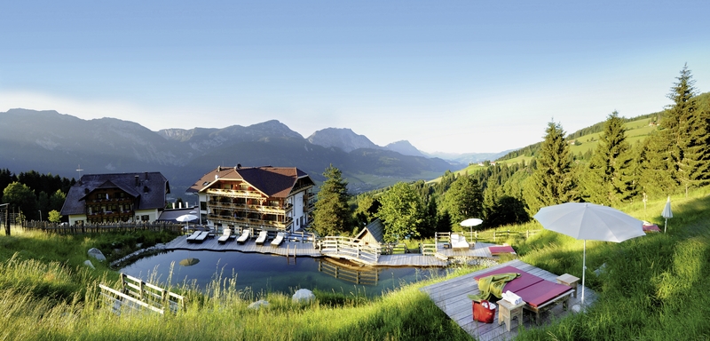 Natur- und Wellnesshotel Höflehner in Haus im Ennstal, Pool