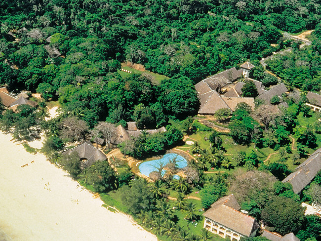 Papillon Lagoon Reef in Diani Beach, Mombasa (Kenia) Garten