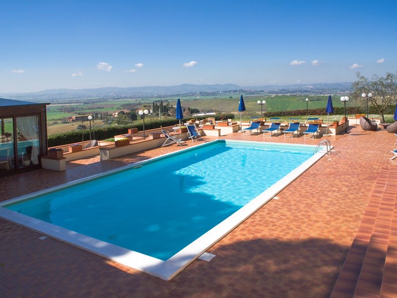 Relais Villa Petrischio in Cortona, Florenz Pool