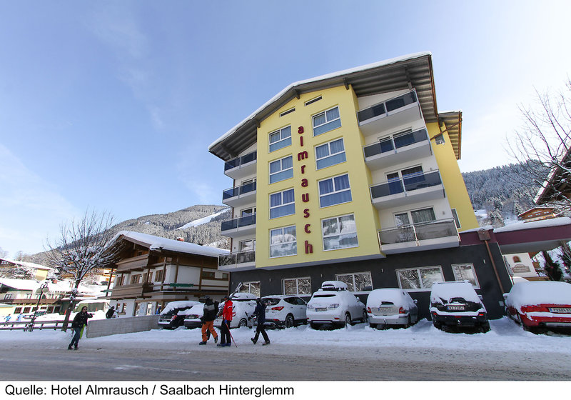 Hotel Almrausch in Hinterglemm, Salzburg (AT) Außenaufnahme