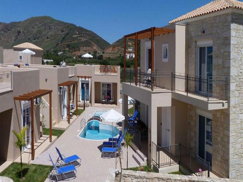 Azure Beach Sea Front Villas in Kissamos, Chania (Kreta) Außenaufnahme