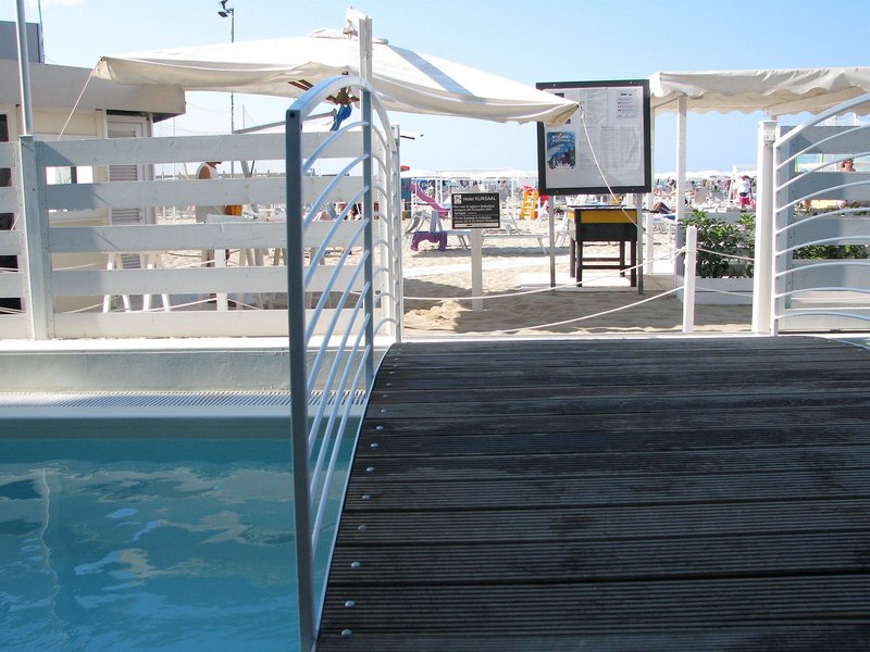 Hotel Kursaal in Cattolica, Venedig Strand