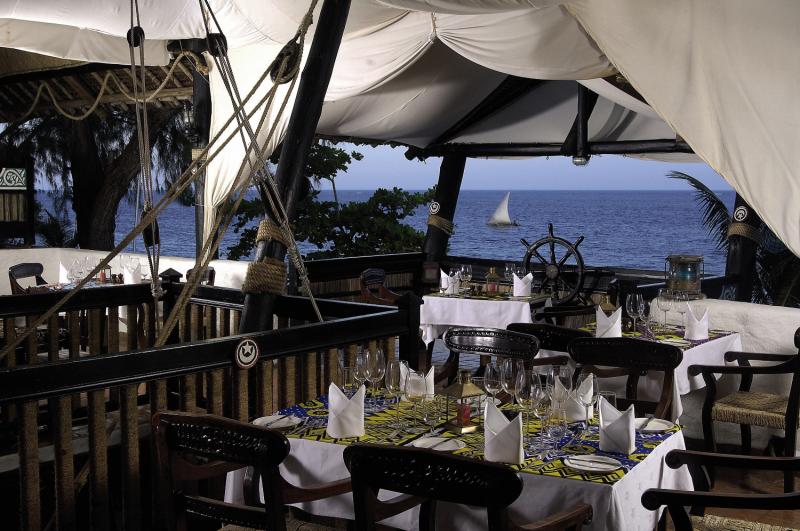 Serena Beach Resort & Spa in Shanzu Beach, Mombasa (Kenia) Restaurant