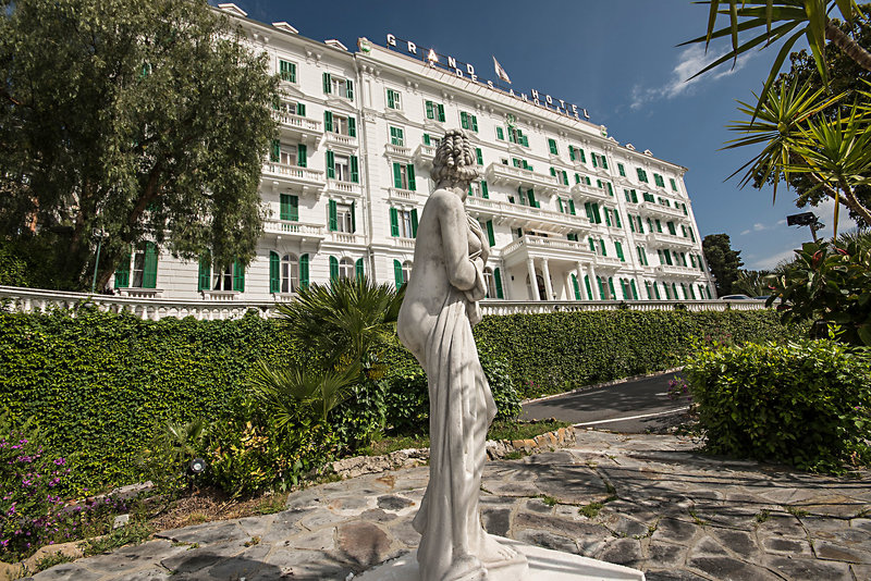 Grand Hotel & Des Anglais in Sanremo, Nizza Außenaufnahme