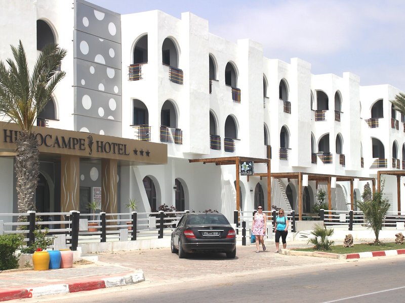 Hippocampe Hotel in Midoun, Djerba (Tunesien) Außenaufnahme