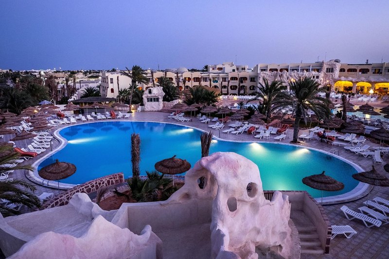 Baya Beach Aqua Park Resort & Thalasso - Baya Beach Hacienda in Midoun, Djerba (Tunesien) Pool