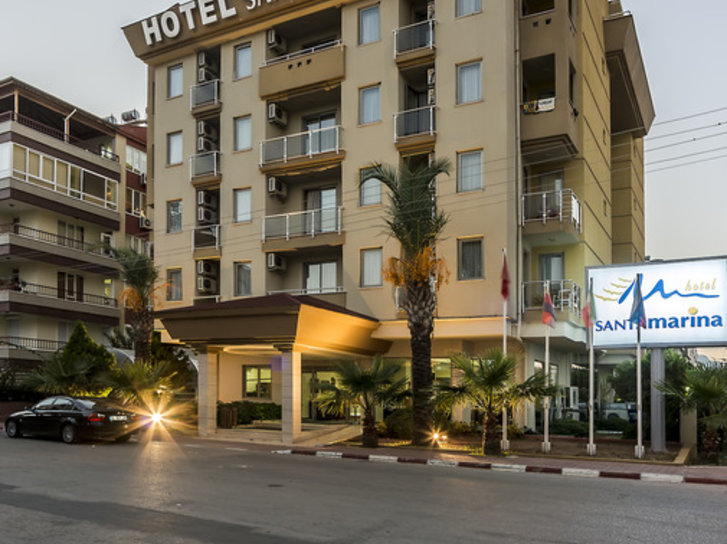 Hotel Santamarina in Konyaalti, Antalya Außenaufnahme