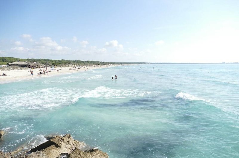 Hotel Sa Carrotja in Ses Salines, Mallorca Strand