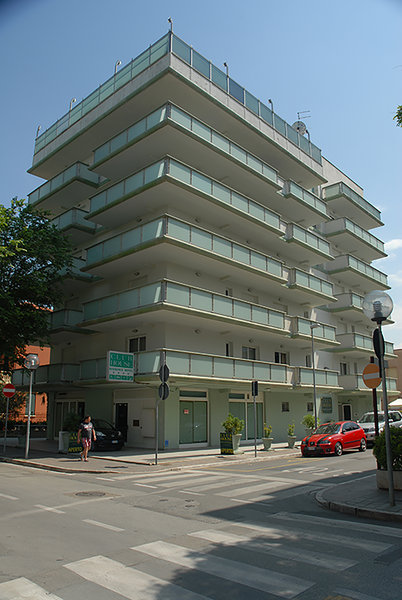 Club House in Cattolica, Rimini Außenaufnahme