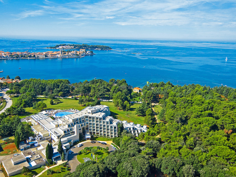 Valamar Parentino Hotel in Porec, Pula (Kroatien) Außenaufnahme