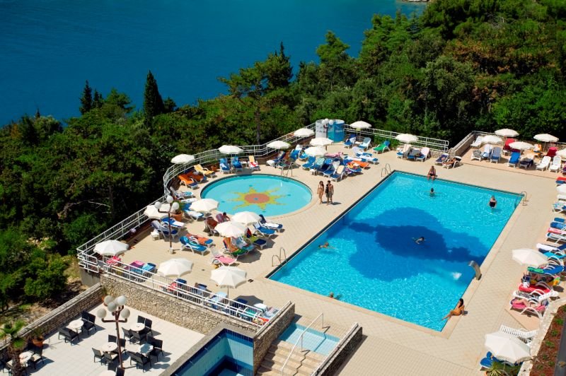 Allegro Sunny Hotel in Rabac, Pula (Kroatien) Pool