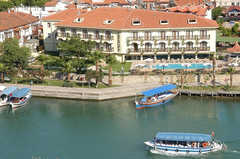 Tezcan Dalyan in Dalyan, Dalaman Außenaufnahme